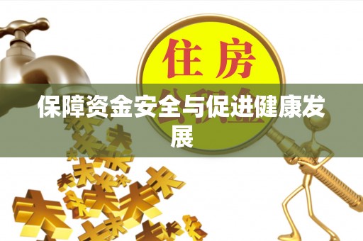 高台保障资金安全与促进健康发展